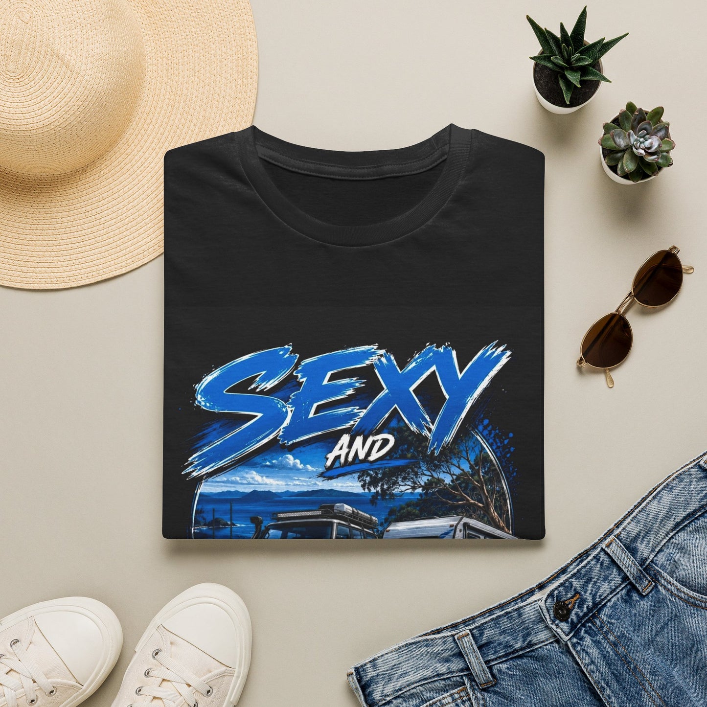 T-Shirt — 'Sexy and I Tow It' Trucker Tee | Funny RV & Tow Lifestyle Shirt
