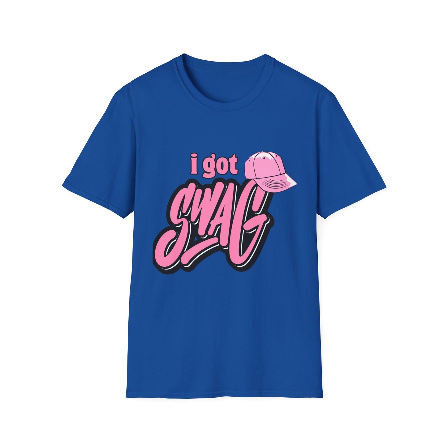 I Got Swag T-Shirt — Pink Hat Graphic Tee