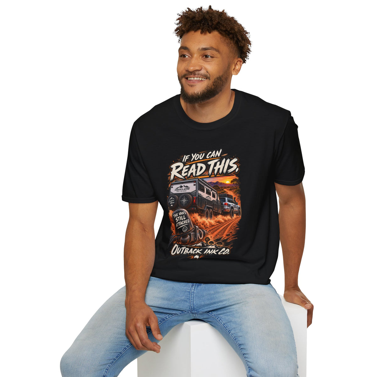 If You Can Read This RV T-Shirt — Off-Road Camper Graphic Tee