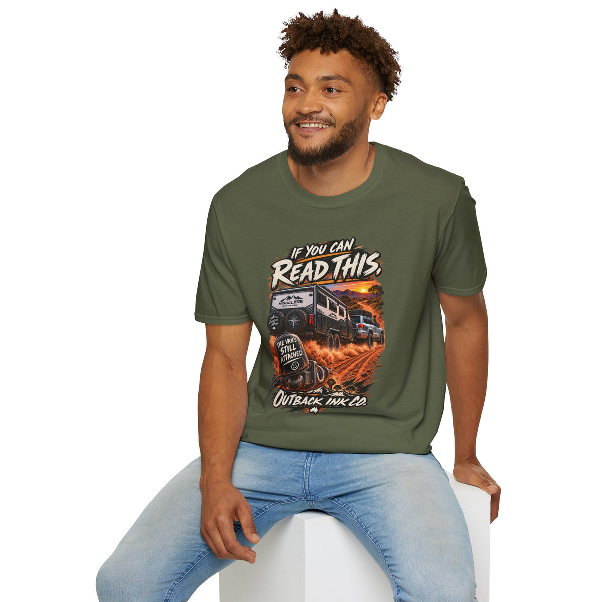 If You Can Read This RV T-Shirt — Off-Road Camper Graphic Tee