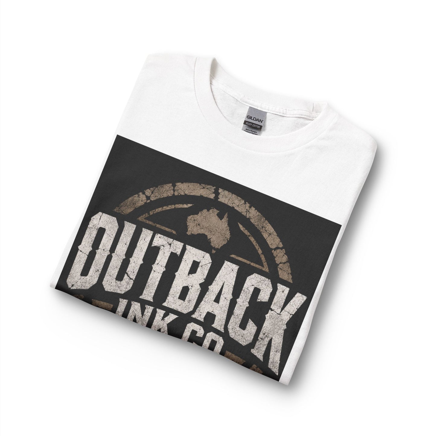 Outback Ink Co. Long Sleeve Tee — Vintage Australian Logo