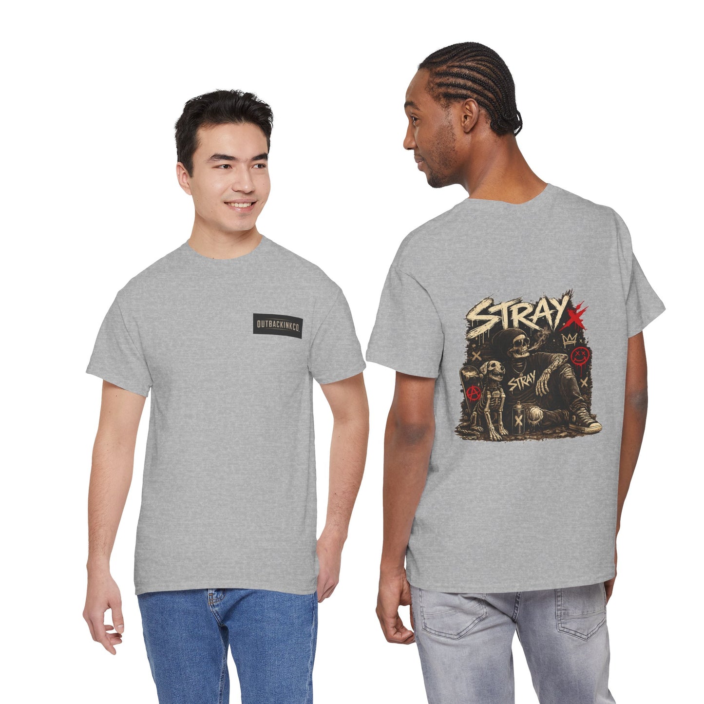 T-Shirt — 'STRAY' Graphic Tee Outback Ink Co.