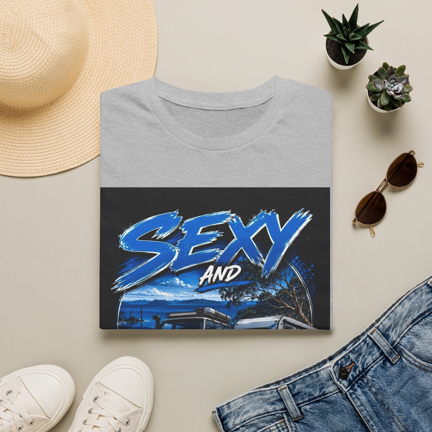 T-Shirt — 'Sexy and I Tow It' Trucker Tee | Funny RV & Tow Lifestyle Shirt
