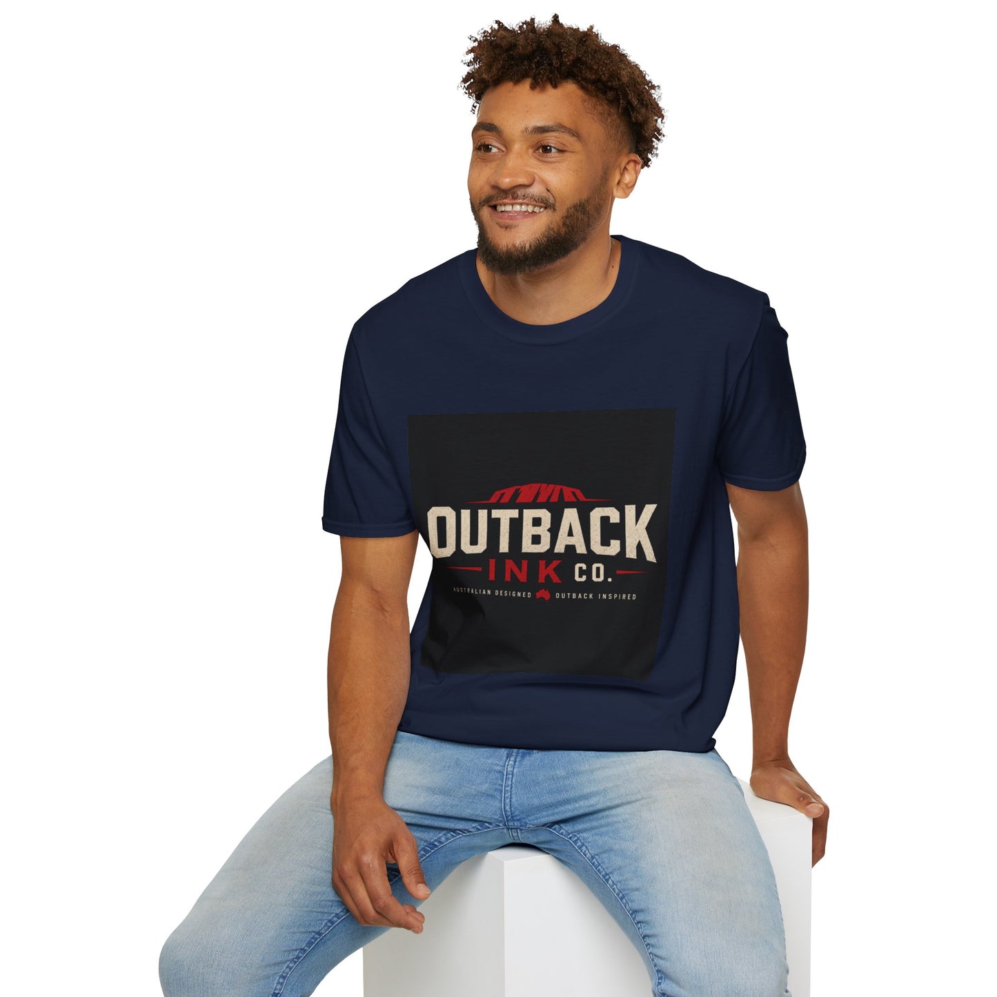 Outback Ink Co. T-Shirt — Retro Desert Logo Tee