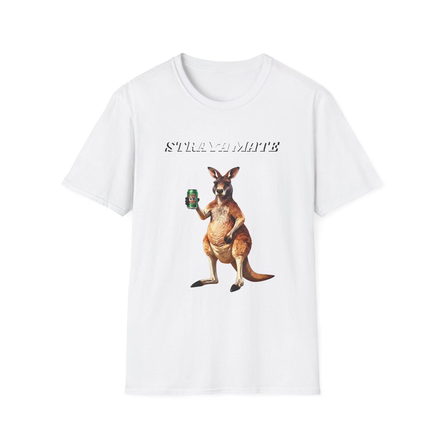 STRAYA MATE | Funny Australian Kangaroo T-Shirt | Outback Ink Co.