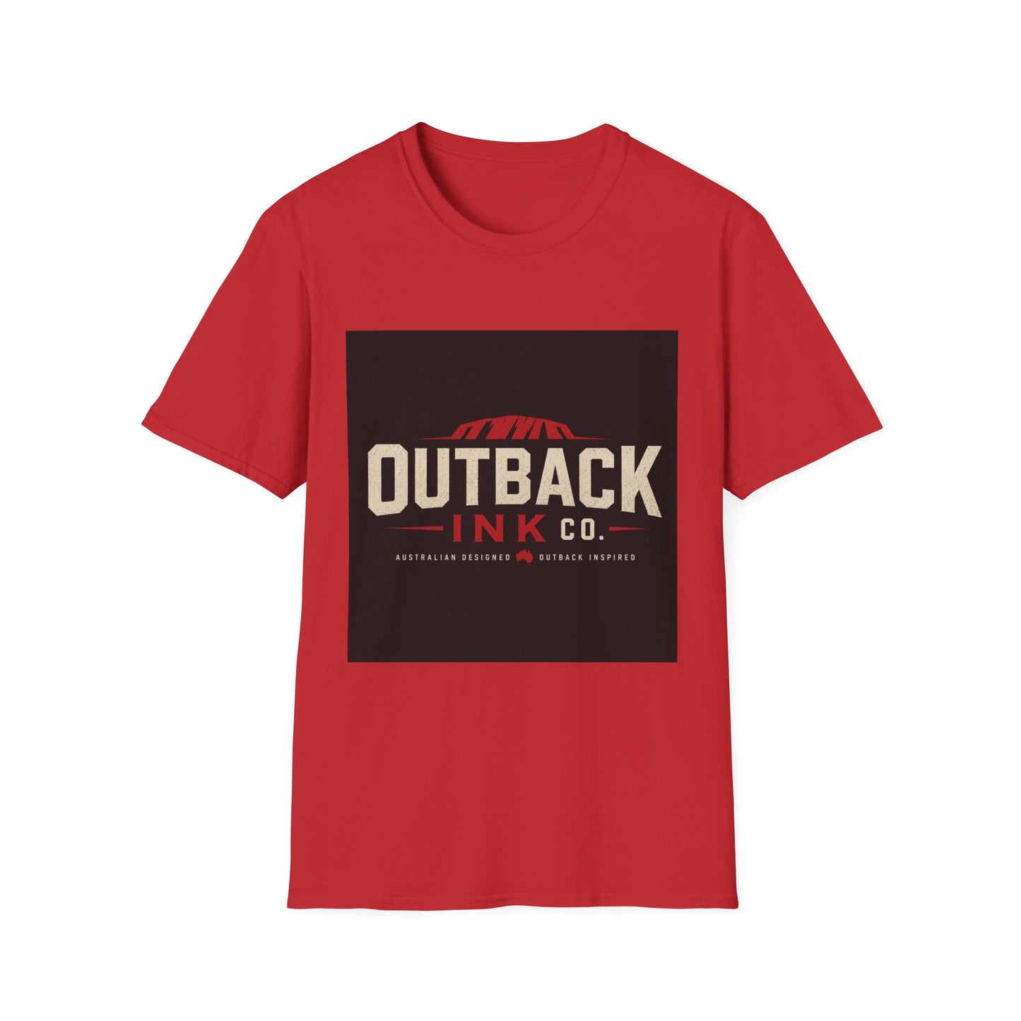 Outback Ink Co. T-Shirt — Retro Desert Logo Tee