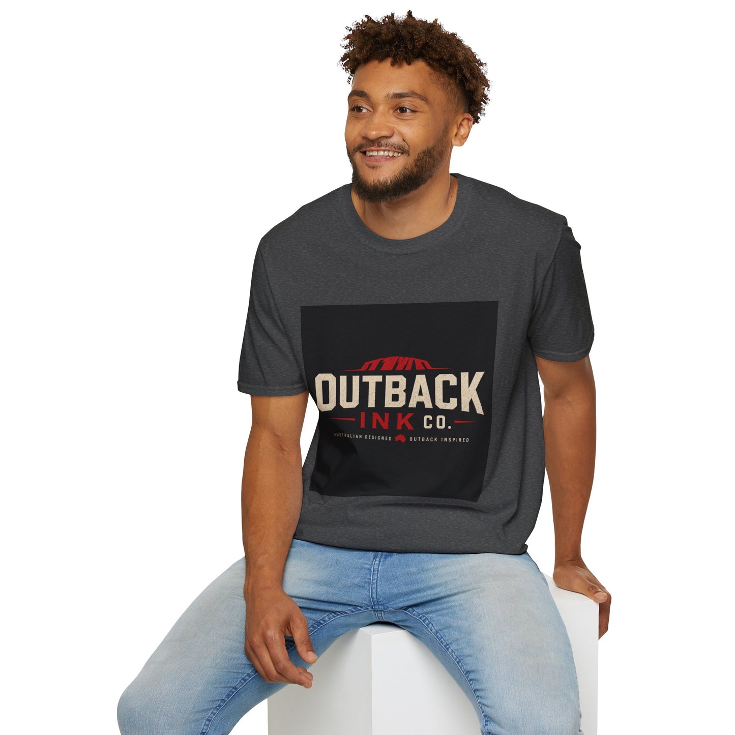 Outback Ink Co. T-Shirt — Retro Desert Logo Tee