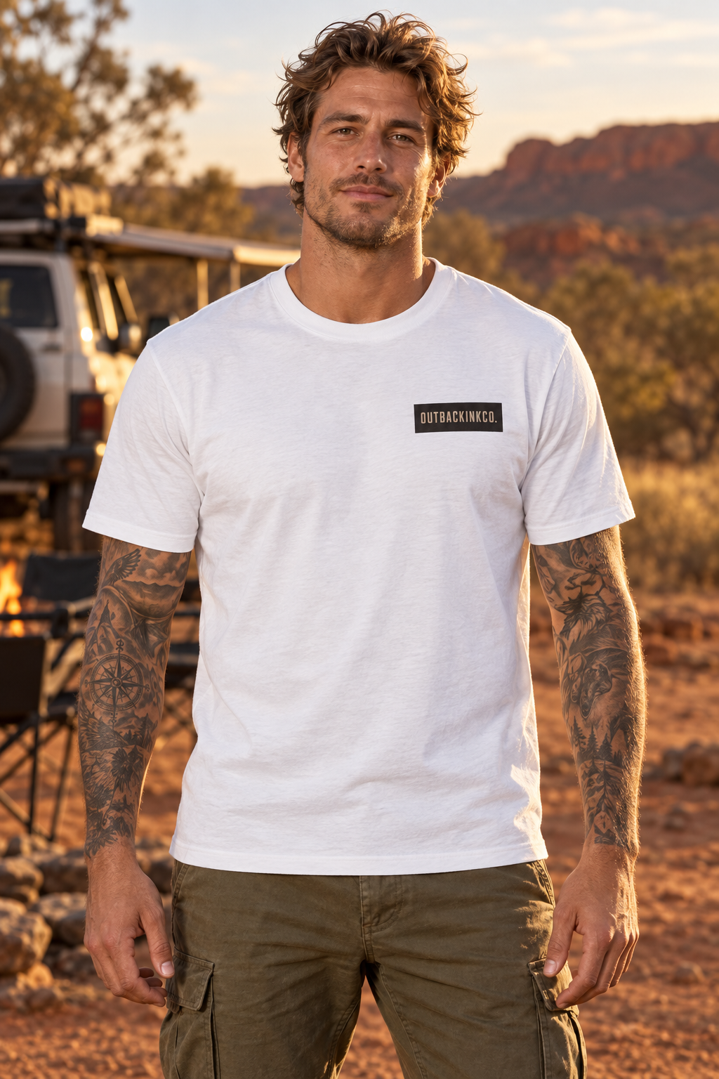 T-Shirt — 'STRAY' Graphic Tee Outback Ink Co.