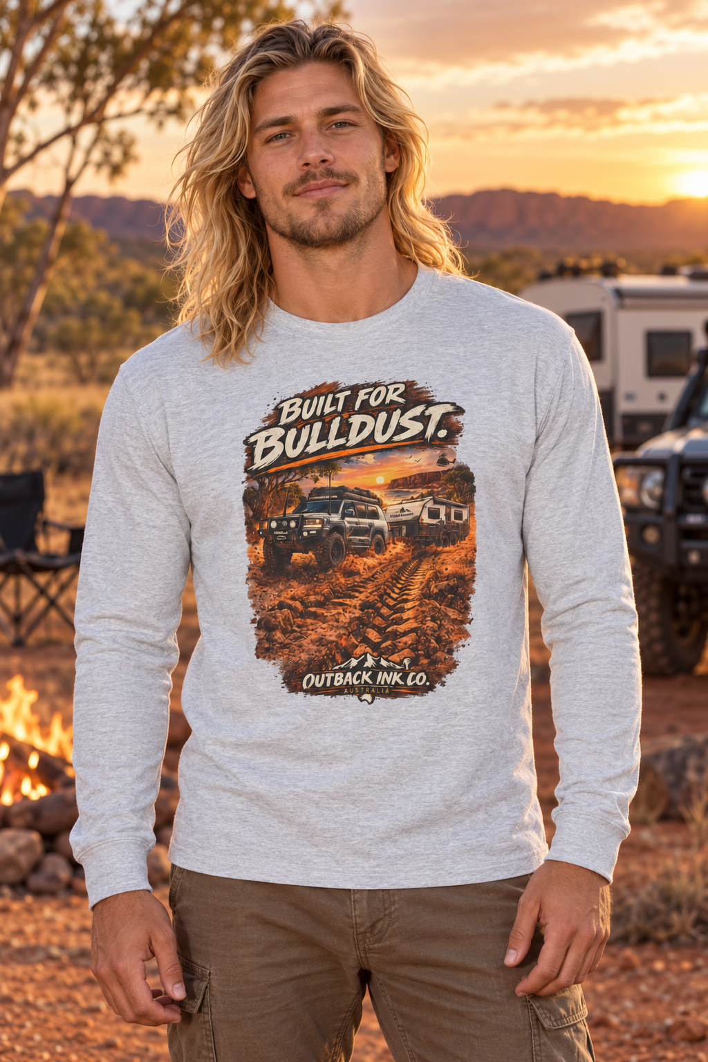 Built for Bulldust Long Sleeve Tee